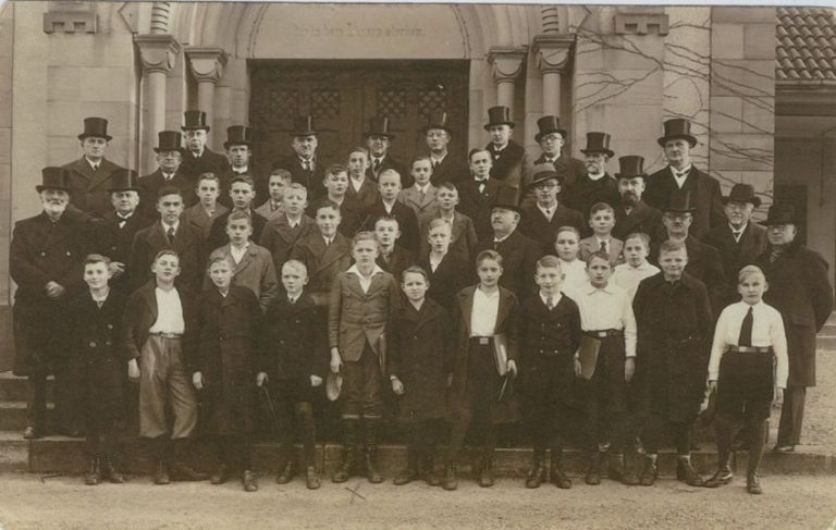 historisches Foto Kirchenchor Bad Salzungen