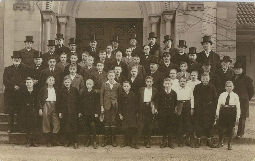 historisches Foto Kirchenchor Bad Salzungen